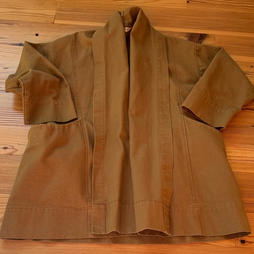Elizabeth Suzann Tan cotton canvas Jacket